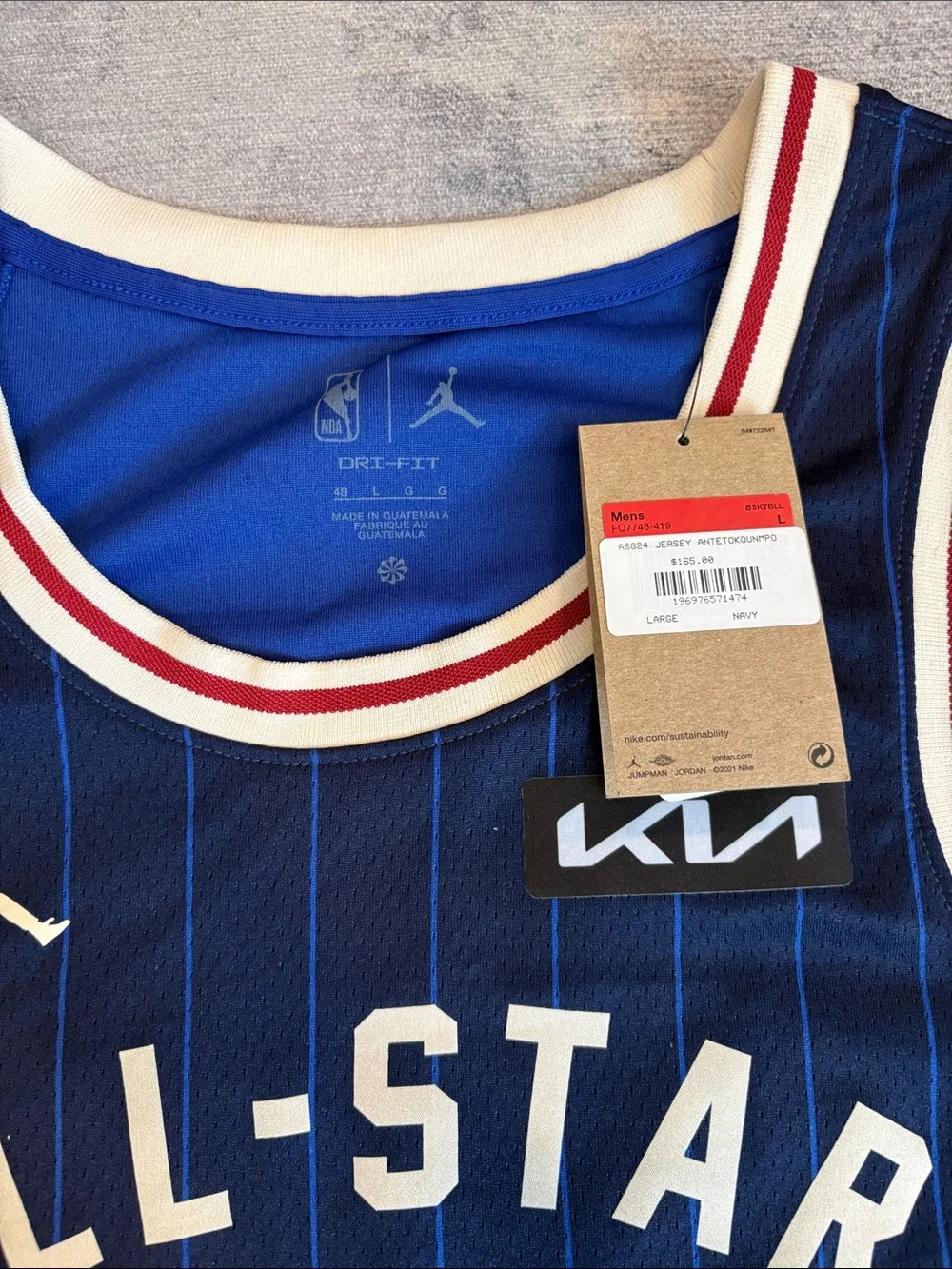 Jordan NBA All-Star Game Giannis Antetokounmpo Basketball Jersey